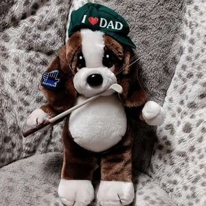 Vintage Sad Sam Golf Dog Plush